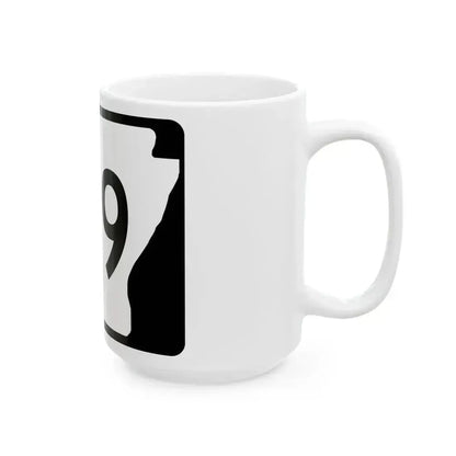 Arkansas 149 (Arkansas) (Road Sign) White Coffee Mug - Go Mug Yourself