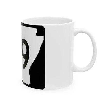 Arkansas 149 (Arkansas) (Road Sign) White Coffee Mug - Go Mug Yourself