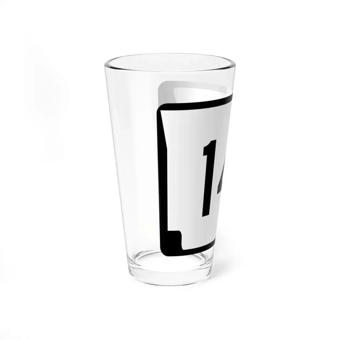 Arkansas 14S (Arkansas) (Road Sign) Pint Glass 16oz - Go Mug Yourself
