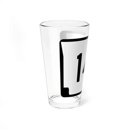 Arkansas 14S (Arkansas) (Road Sign) Pint Glass 16oz - Go Mug Yourself
