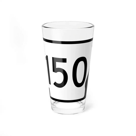 Arkansas 150 (Arkansas) (Road Sign) Pint Glss 16oz 16oz - Go Mug Yourself