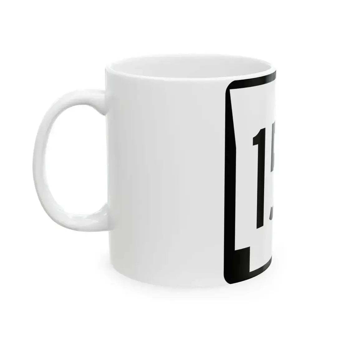 Arkansas 151 1970 (Arkansas) (Road Sign) White Coffee Mug - Go Mug Yourself