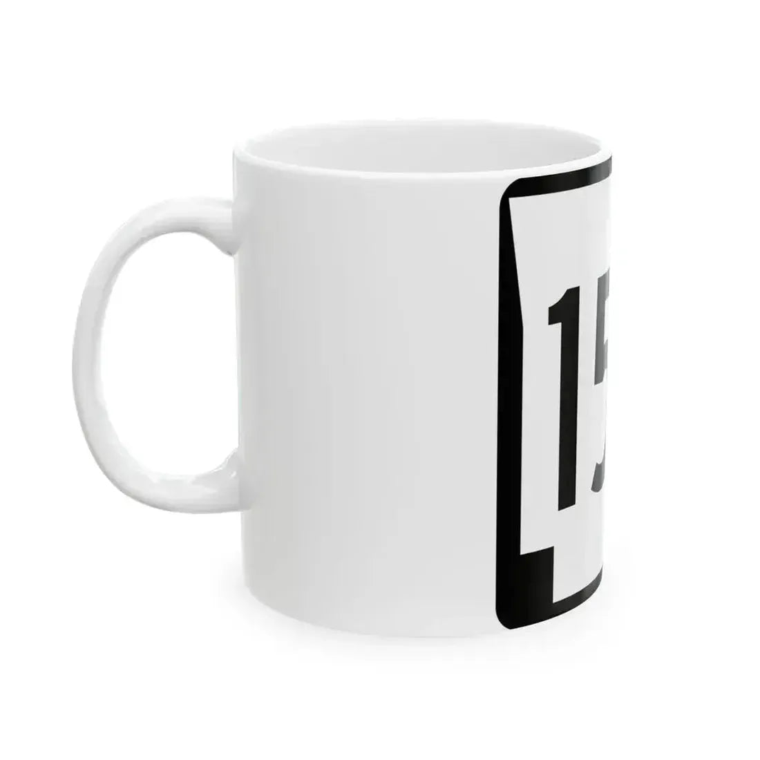 Arkansas 153 1970 (Arkansas) (Road Sign) White Coffee Mug - Go Mug Yourself