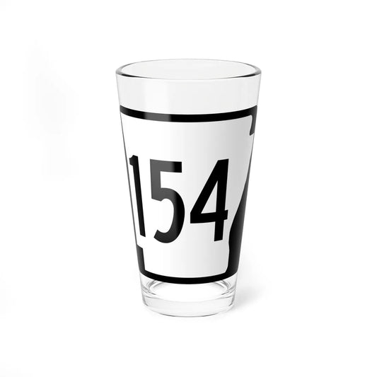 Arkansas 154 1970 (Arkansas) (Road Sign) Pint Glass 16oz 16oz - Go Mug Yourself