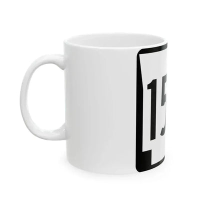 Arkansas 154 1970 (Arkansas) (Road Sign) White Coffee Mug - Go Mug Yourself