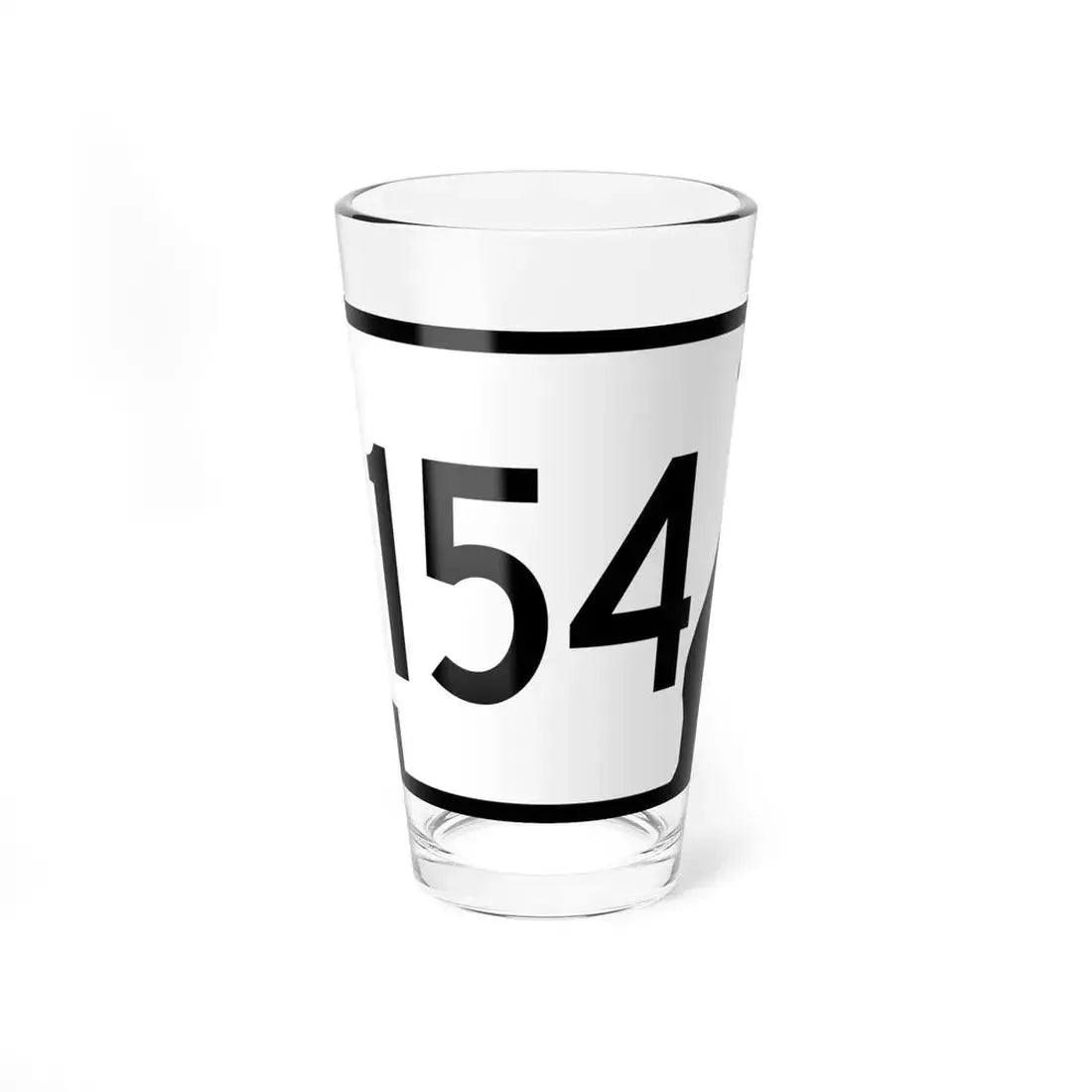 Arkansas 154 (Arkansas) (Road Sign) Pint Glass 16oz 16oz - Go Mug Yourself