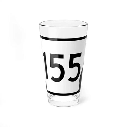 Arkansas 155 (Arkansas) (Road Sign) Pint Glass 16oz 16oz - Go Mug Yourself