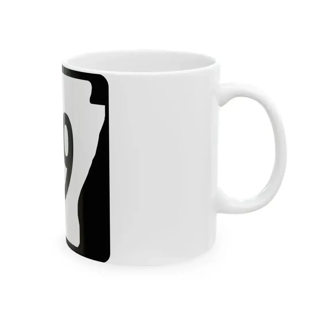Arkansas 159 1970 (Arkansas) (Road Sign) White Coffee Mug - Go Mug Yourself