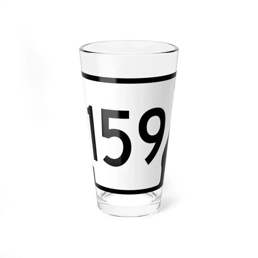 Arkansas 159 (Arkansas) (Road Sign) Pint Glass 16oz 16oz - Go Mug Yourself