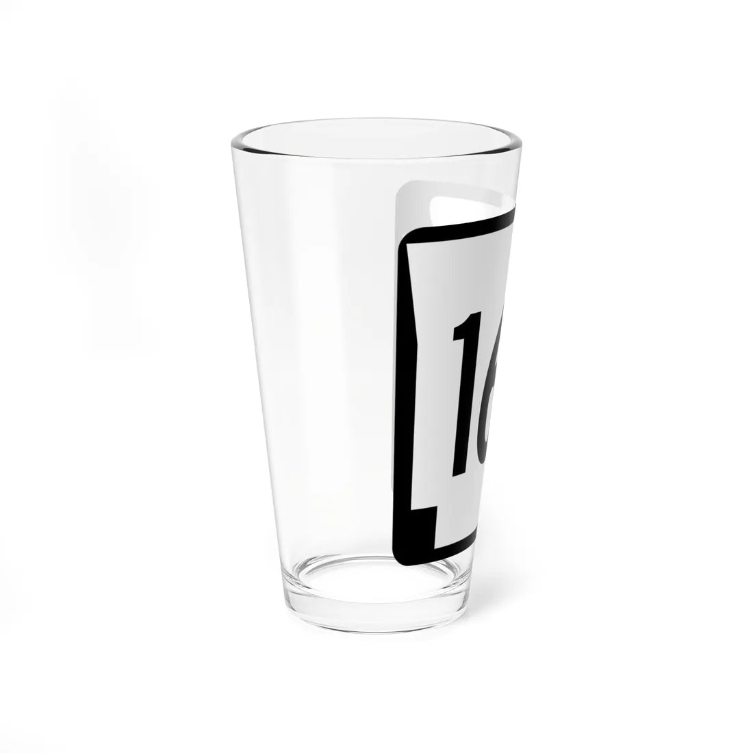 Arkansas 161 1970 (Arkansas) (Road Sign) Pint Glass 16oz - Go Mug Yourself