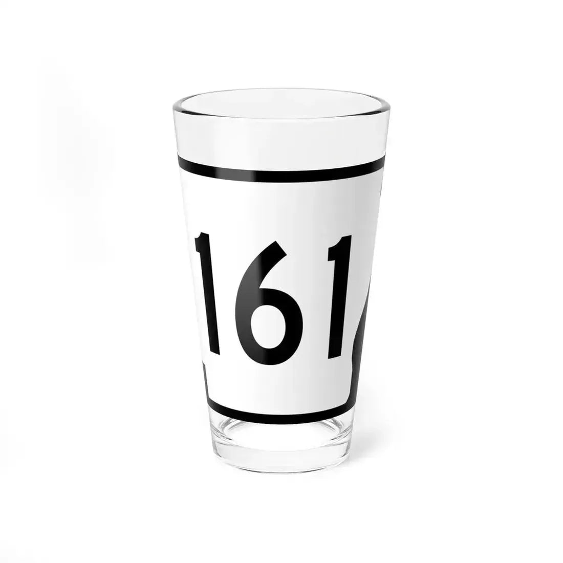 Arkansas 161 (Arkansas) (Road Sign) Pint Glass 16oz 16oz - Go Mug Yourself