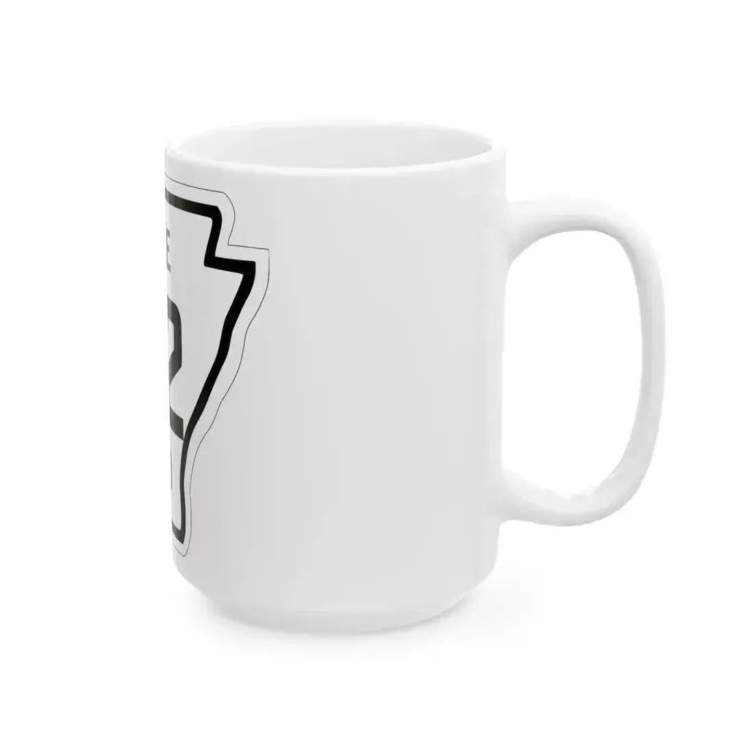 Arkansas 162 1926 (Arkansas) (Road Sign) White Coffee Mug - Go Mug Yourself