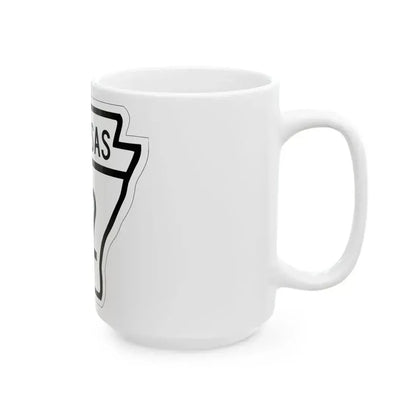 Arkansas 162 1948 (Arkansas) (Road Sign) White Coffee Mug - Go Mug Yourself