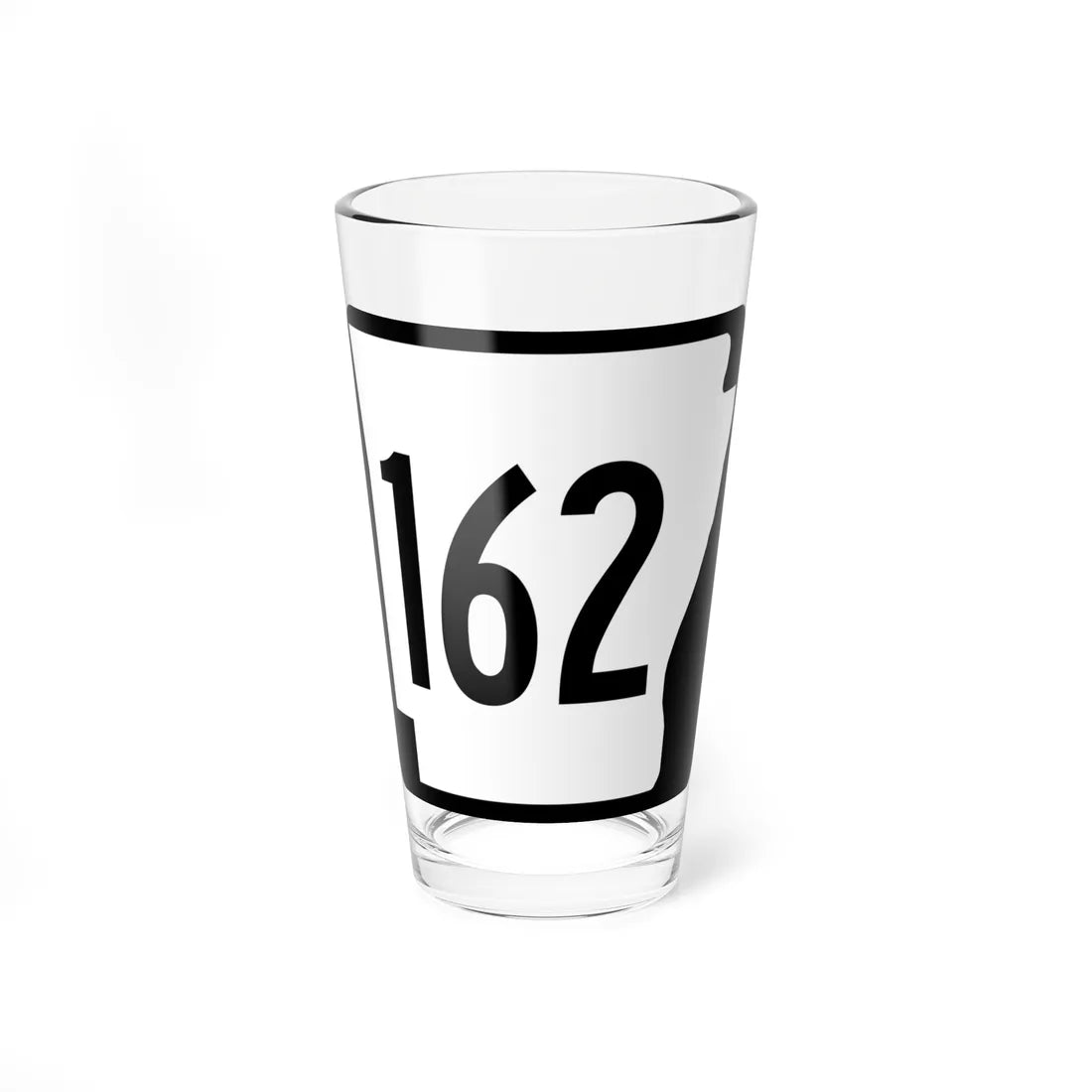 Arkansas 162 1970 (Arkansas) (Road Sign) Pint Glass 16oz 16oz - Go Mug Yourself