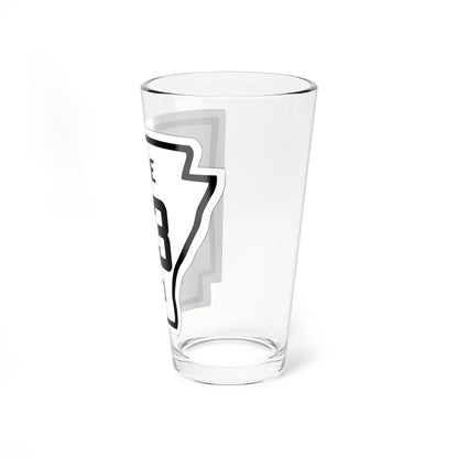 Arkansas 163 1926 (Arkansas) (Road Sign) Pint Glass 16oz - Go Mug Yourself