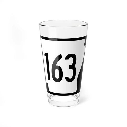 Arkansas 163 1970 (Arkansas) (Road Sign) Pint Glass 16oz 16oz - Go Mug Yourself