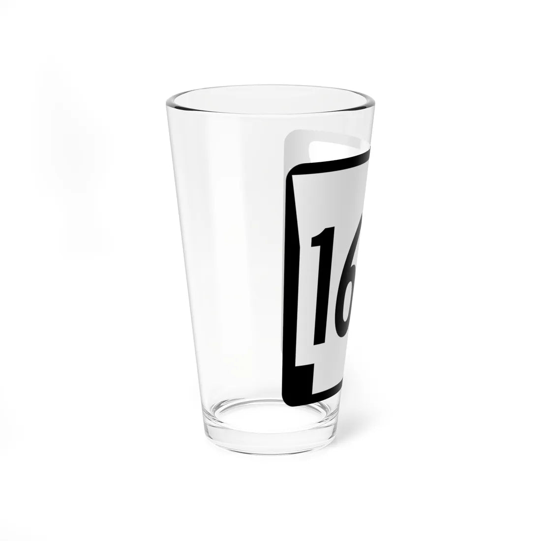 Arkansas 164 1970 (Arkansas) (Road Sign) Pint Glass 16oz - Go Mug Yourself