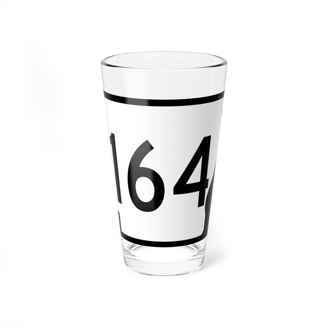 Arkansas 164 (Arkansas) (Road Sign) Pint Glss 16oz 16oz - Go Mug Yourself