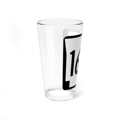 Arkansas 166 1970 (Arkansas) (Road Sign) Pint Glass 16oz - Go Mug Yourself