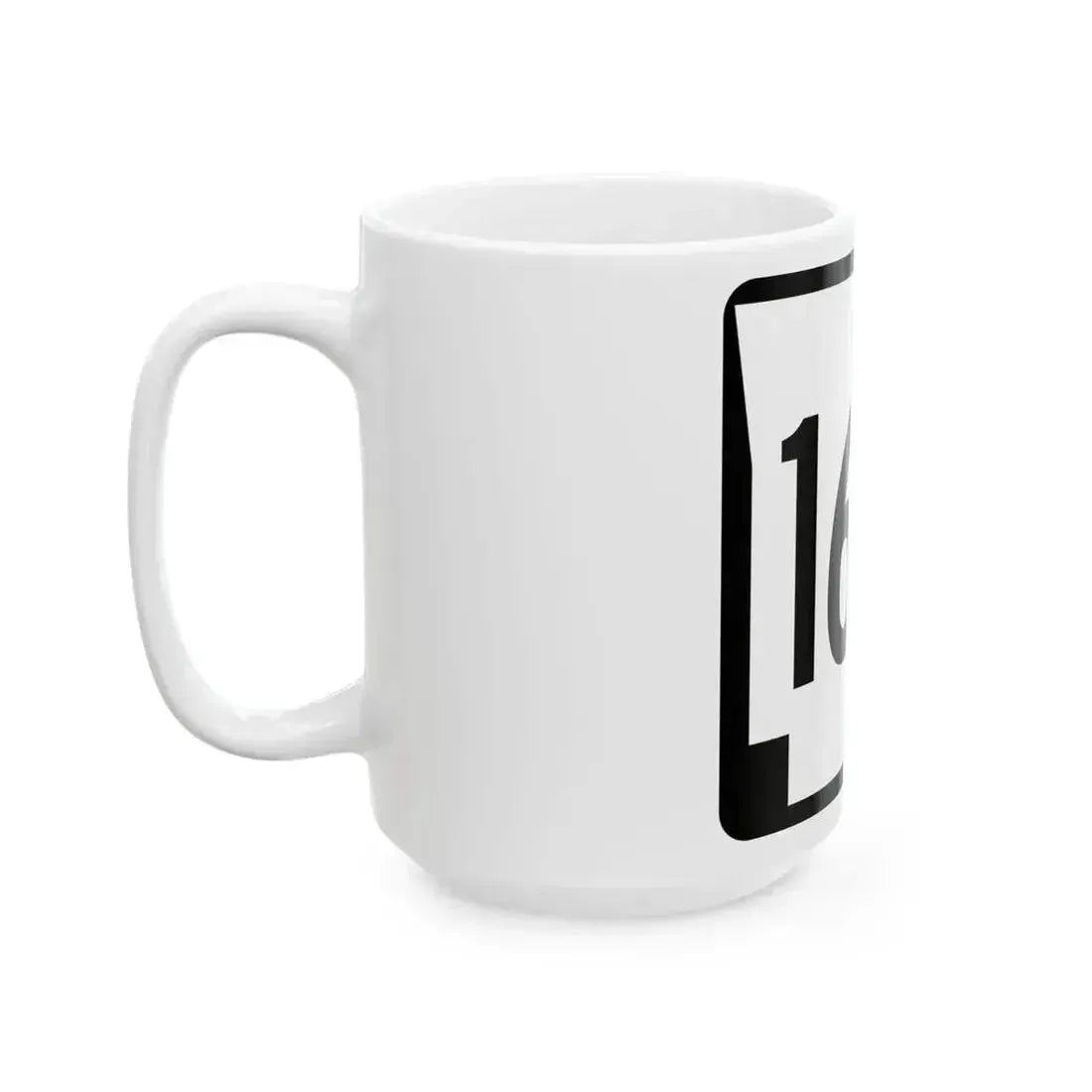 Arkansas 166 1970 (Arkansas) (Road Sign) White Coffee Mug - Go Mug Yourself