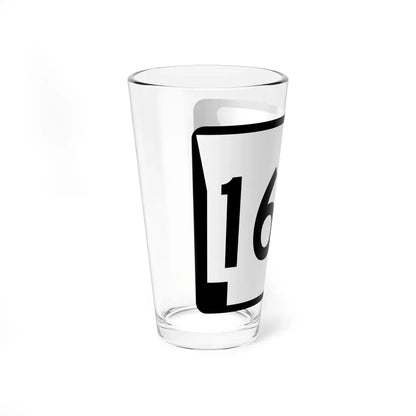 Arkansas 166 (Arkansas) (Road Sign) Pint Glass 16oz - Go Mug Yourself