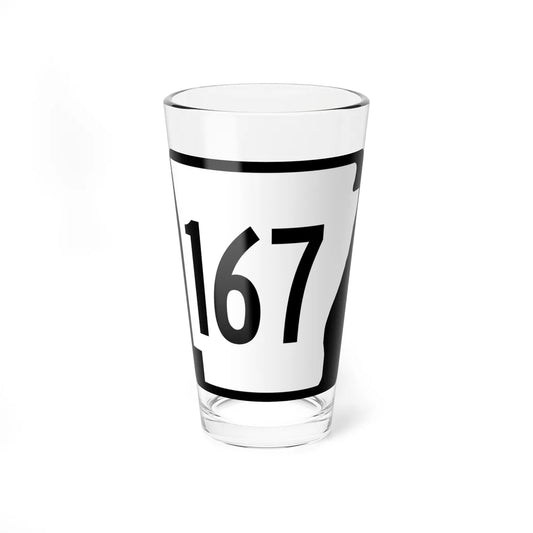 Arkansas 167 1970 (Arkansas) (Road Sign) Pint Glass 16oz 16oz - Go Mug Yourself