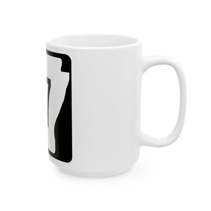 Arkansas 167 1970 (Arkansas) (Road Sign) White Coffee Mug - Go Mug Yourself