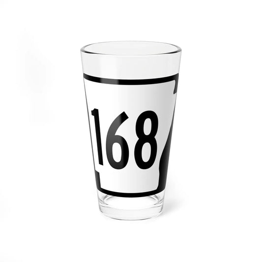 Arkansas 168 1970 (Arkansas) (Road Sign) Pint Glass 16oz 16oz - Go Mug Yourself
