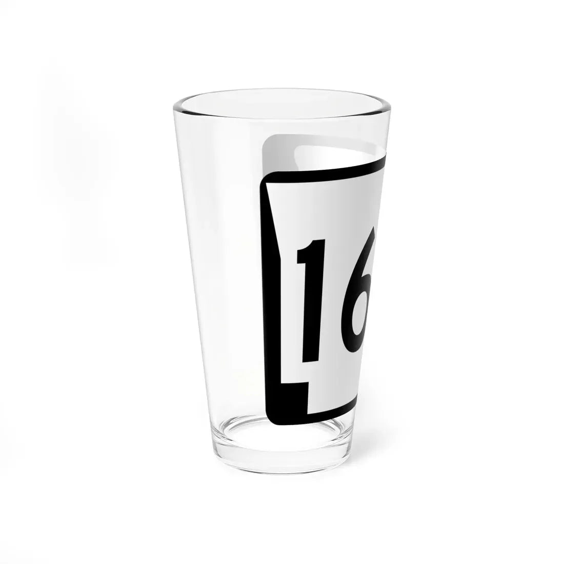 Arkansas 168 (Arkansas) (Road Sign) Pint Glass 16oz - Go Mug Yourself