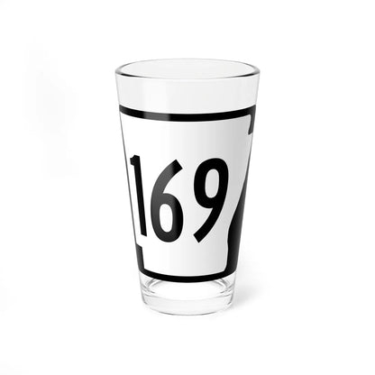 Arkansas 169 1970 (Arkansas) (Road Sign) Pint Glass 16oz 16oz - Go Mug Yourself