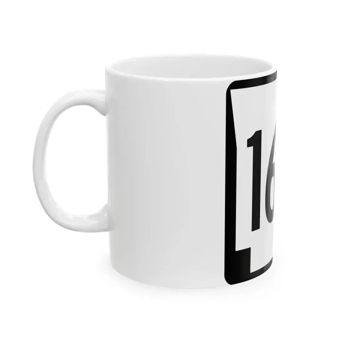 Arkansas 169 1970 (Arkansas) (Road Sign) White Coffee Mug - Go Mug Yourself
