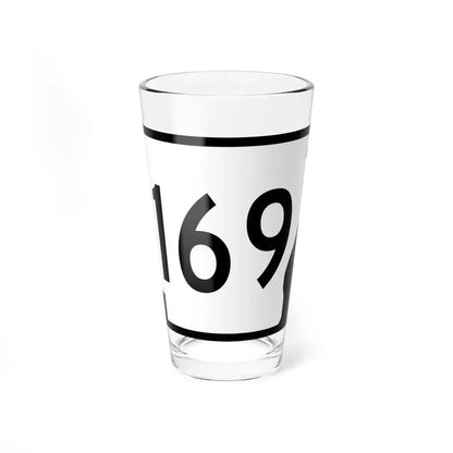 Arkansas 169 (Arkansas) (Road Sign) Pint Glass 16oz 16oz - Go Mug Yourself