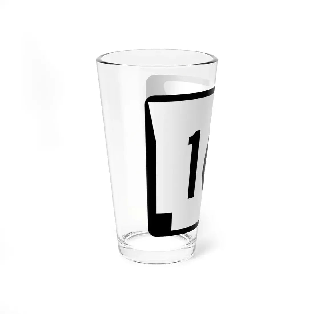 Arkansas 16S (Arkansas) (Road Sign) Pint Glss 16oz - Go Mug Yourself