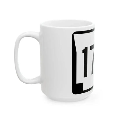 Arkansas 170 (Arkansas) (Road Sign) White Coffee Mug - Go Mug Yourself
