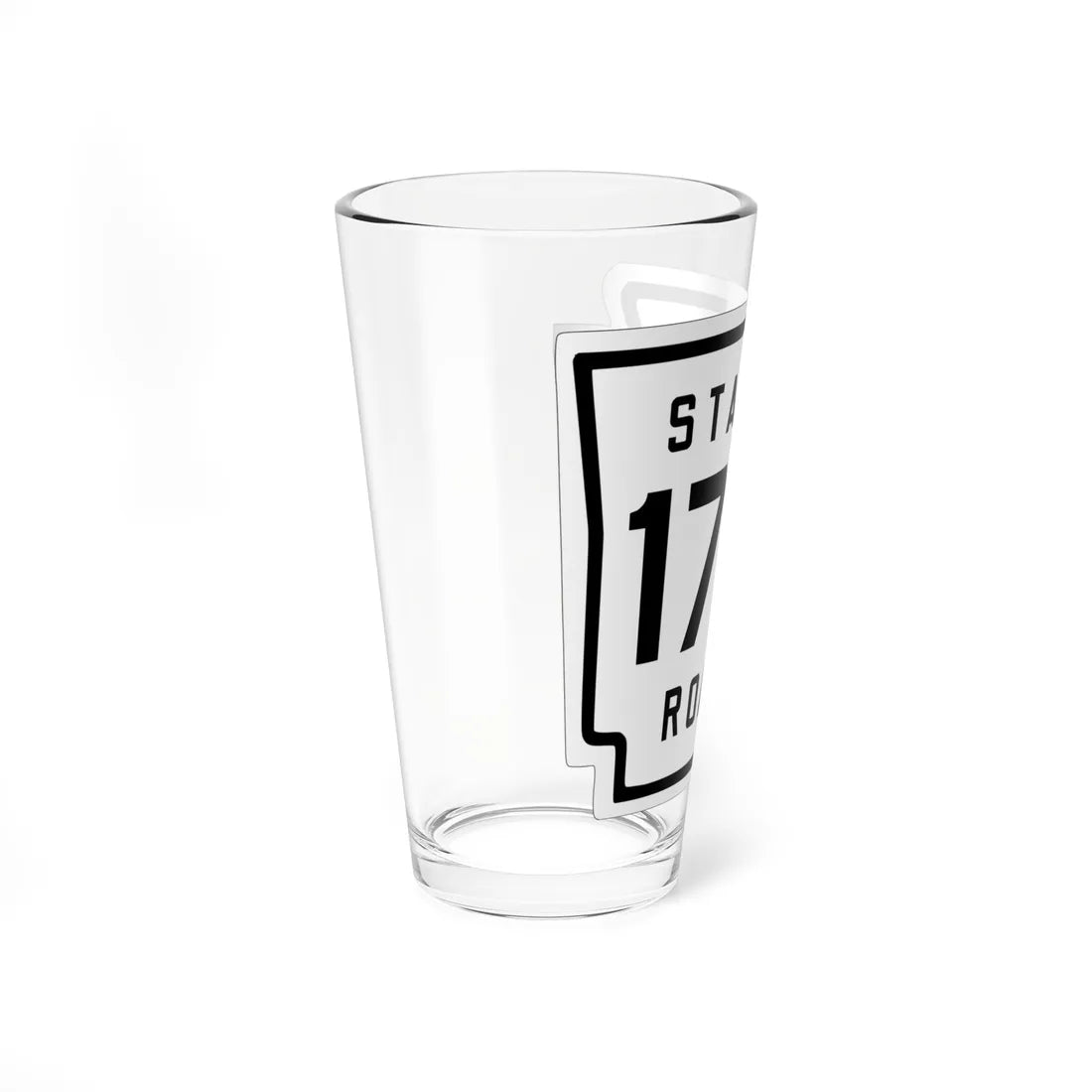 Arkansas 172 1926 (Arkansas) (Road Sign) Pint Glass 16oz - Go Mug Yourself