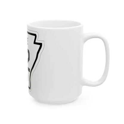 Arkansas 172 1926 (Arkansas) (Road Sign) White Coffee Mug - Go Mug Yourself