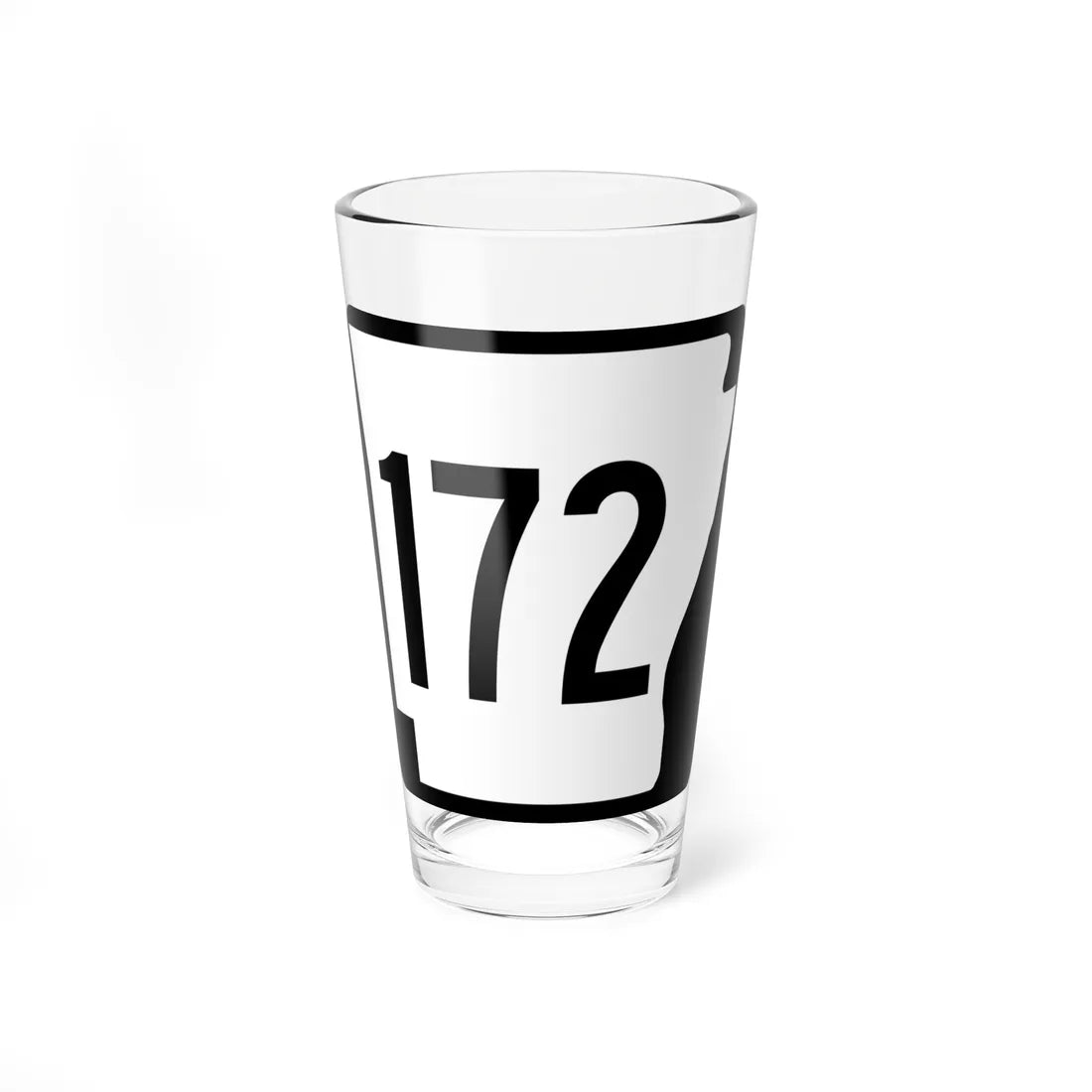 Arkansas 172 1970 (Arkansas) (Road Sign) Pint Glass 16oz 16oz - Go Mug Yourself