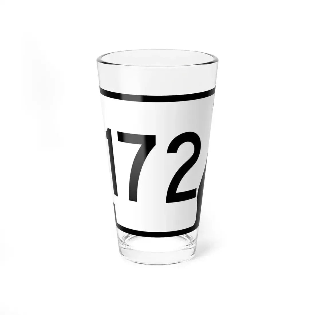 Arkansas 172 (Arkansas) (Road Sign) Pint Glass 16oz 16oz - Go Mug Yourself