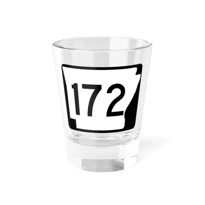 Arkansas 172 (Arkansas) (Road Sign) Shot Glass 1.5oz 1.5oz - Go Mug Yourself