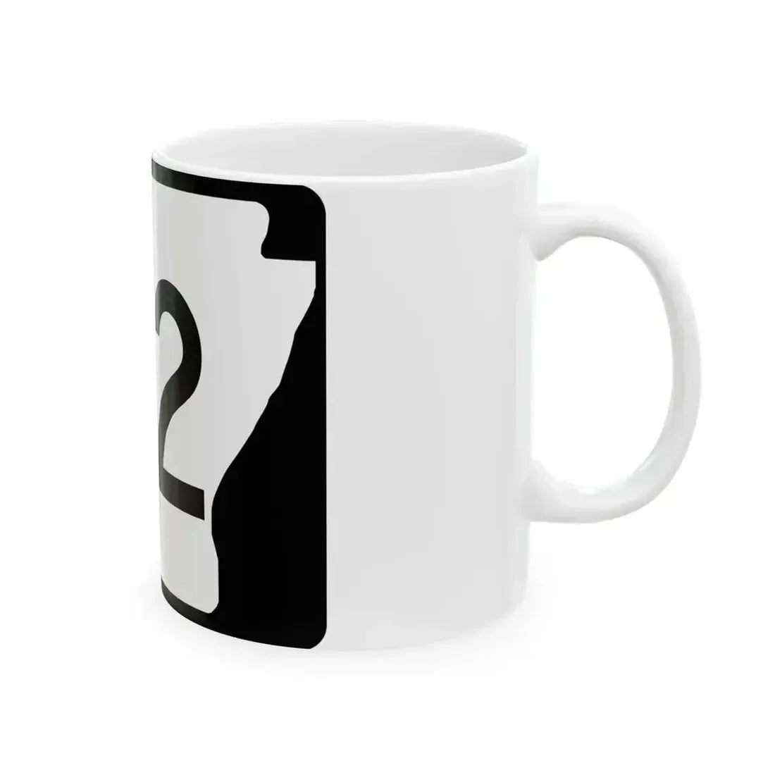 Arkansas 172 (Arkansas) (Road Sign) White Coffee Mug - Go Mug Yourself