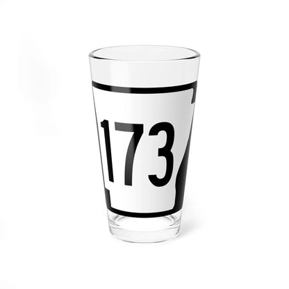 Arkansas 173 1970 (Arkansas) (Road Sign) Pint Glass 16oz 16oz - Go Mug Yourself