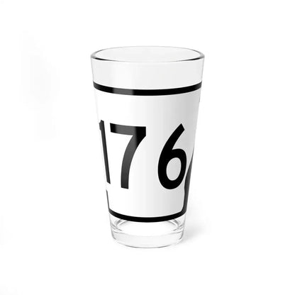 Arkansas 176 (Arkansas) (Road Sign) Pint Glass 16oz 16oz - Go Mug Yourself