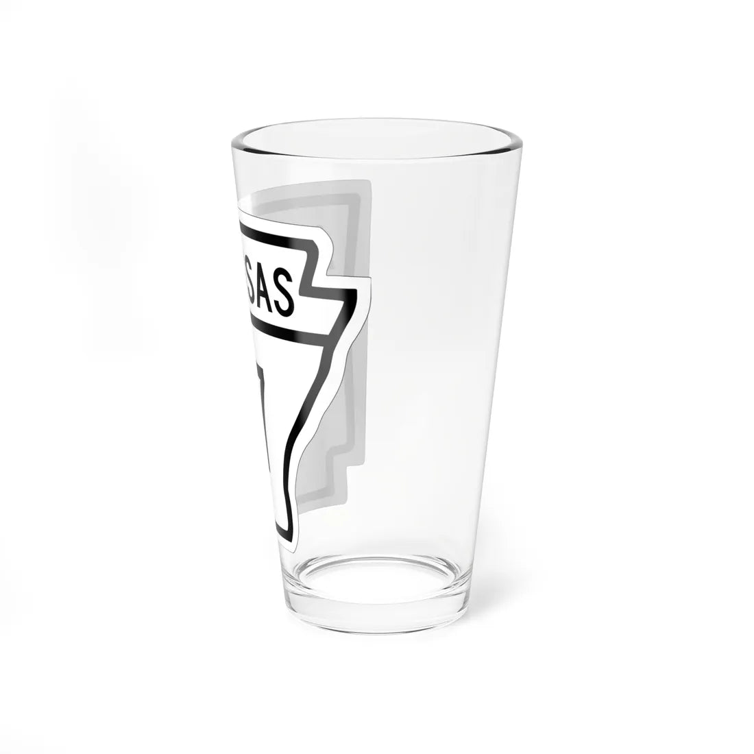 Arkansas 177 1948 (Arkansas) (Road Sign) Pint Glass 16oz - Go Mug Yourself