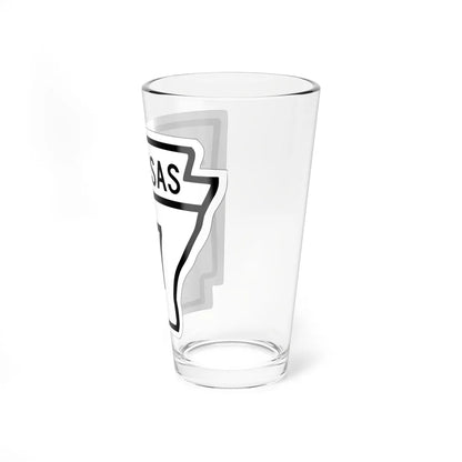 Arkansas 177 1948 (Arkansas) (Road Sign) Pint Glass 16oz - Go Mug Yourself