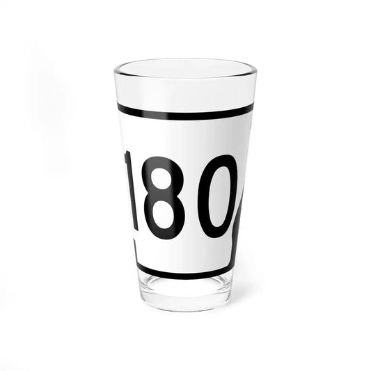 Arkansas 180 (Arkansas) (Road Sign) Pint Glss 16oz 16oz - Go Mug Yourself