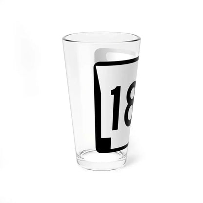 Arkansas 180 (Arkansas) (Road Sign) Pint Glss 16oz - Go Mug Yourself