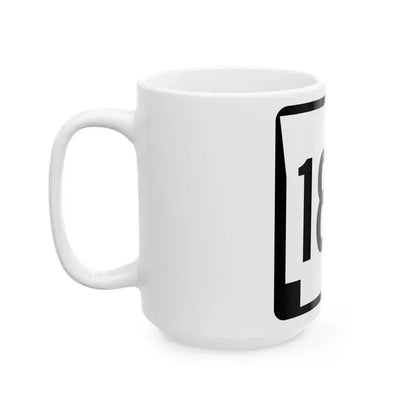 Arkansas 182 1970 (Arkansas) (Road Sign) White Coffee Mug - Go Mug Yourself