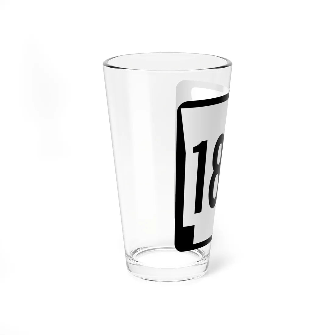Arkansas 184 1970 (Arkansas) (Road Sign) Pint Glass 16oz - Go Mug Yourself