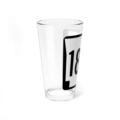 Arkansas 184 1970 (Arkansas) (Road Sign) Pint Glass 16oz - Go Mug Yourself