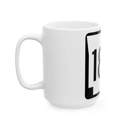 Arkansas 185 1970 (Arkansas) (Road Sign) White Coffee Mug - Go Mug Yourself